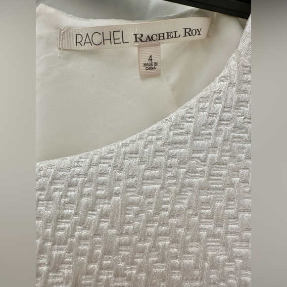 NWT, Rachel Roy Dress, White, Size 4 - Picture 4 of 9